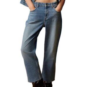 👖 NWT Urban Outfitter BDG Cropped Cowboy Jeans | High Rise Straight | Size 28